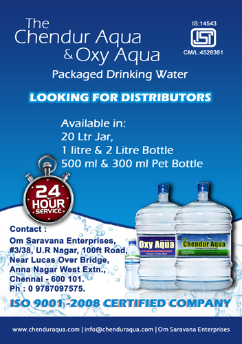 Chendur aqua Promotional Flyer Design